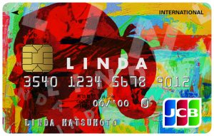 JCBカードLINDAポニーテール